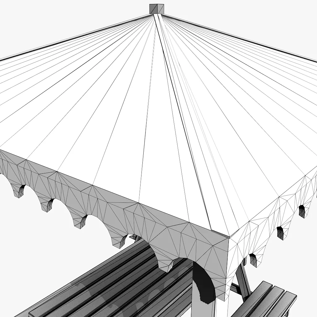 Urban Street Pack Low-poly 3D model_40