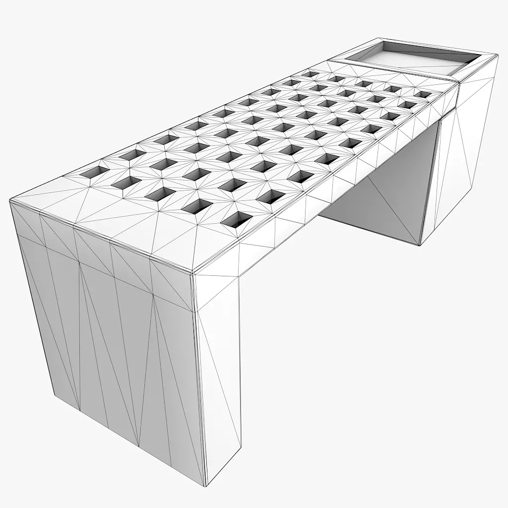 Urban Street Pack Low-poly 3D model_19