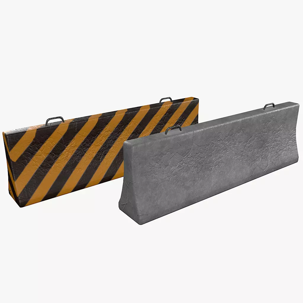 Urban Street Pack Low-poly 3D model_10