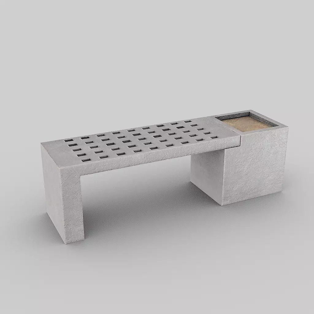 Urban Street Pack Low-poly 3D model_17