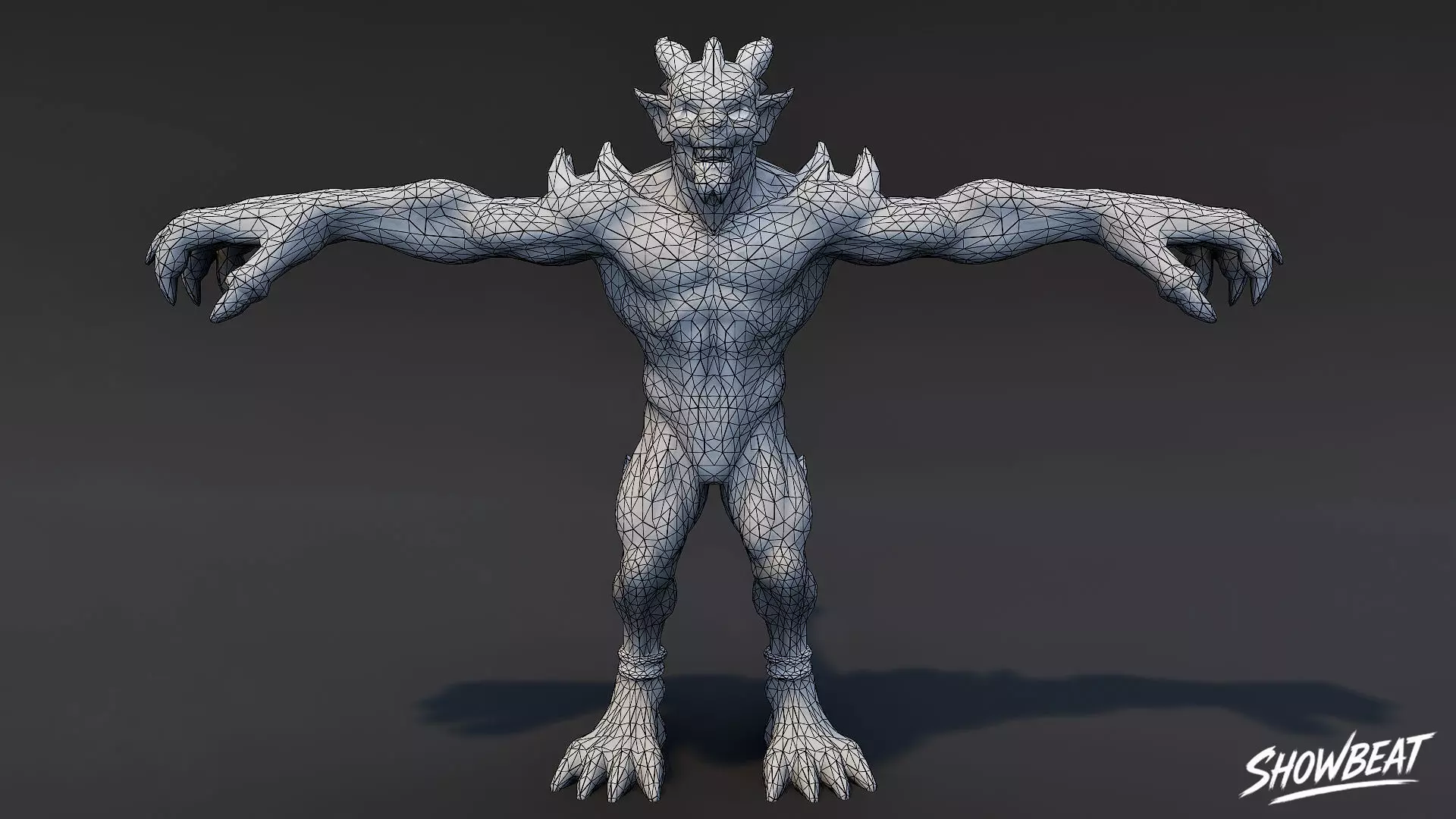 Complete Imp T-Pose Pack Low-poly 3D model_16