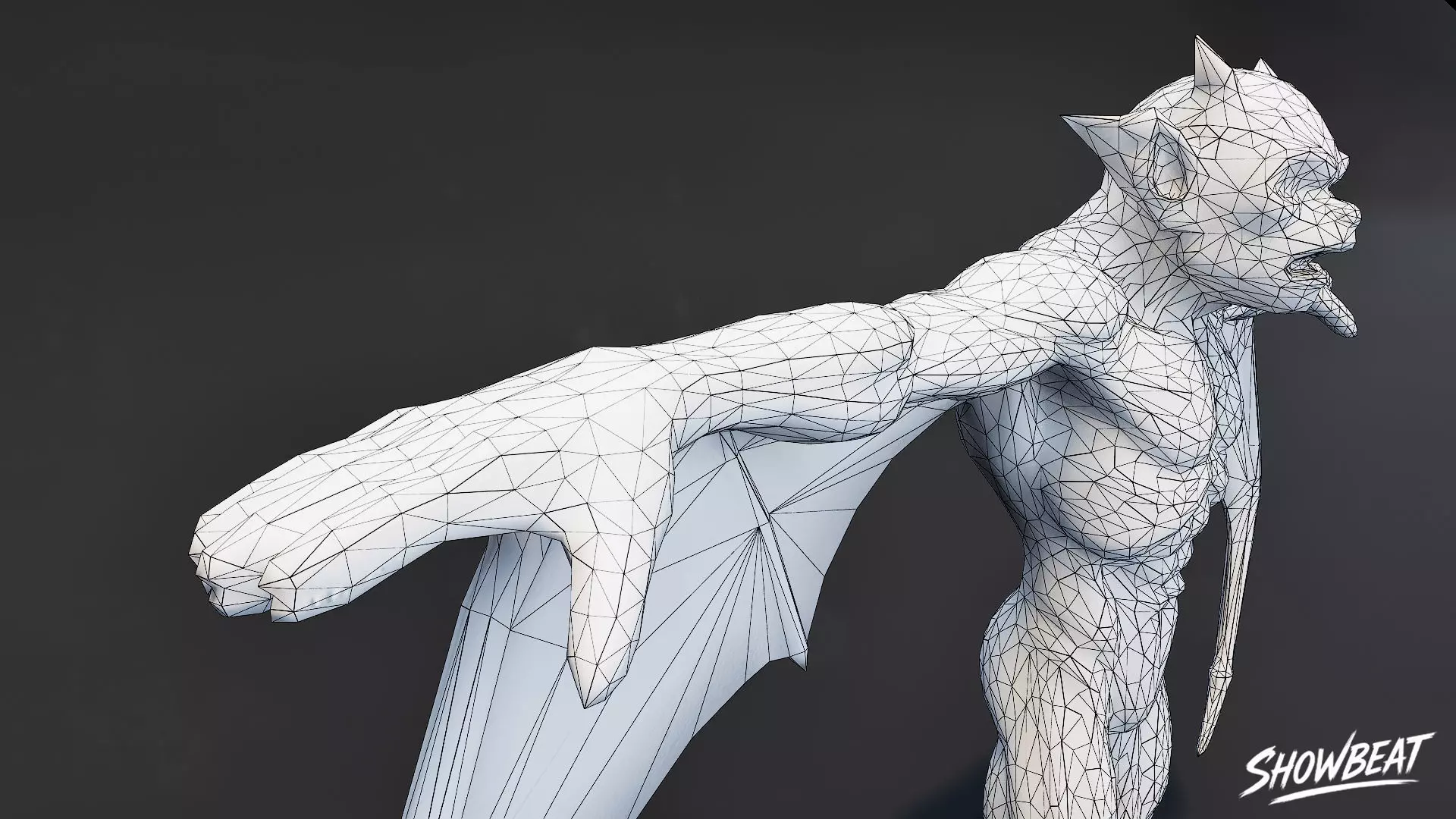 Complete Imp T-Pose Pack Low-poly 3D model_23