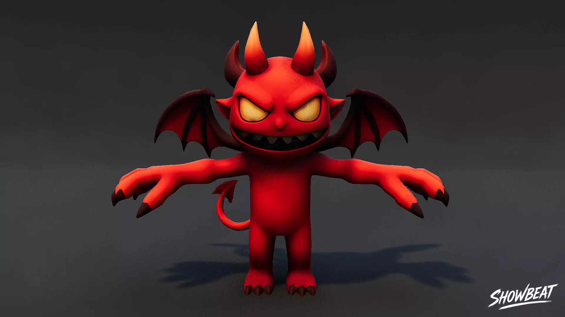 Complete Imp T-Pose Pack Low-poly 3D model_8