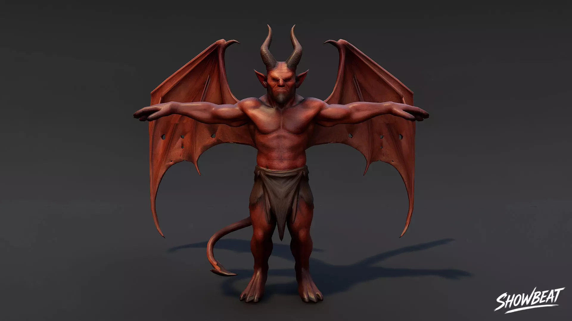 Complete Imp T-Pose Pack Low-poly 3D model_5