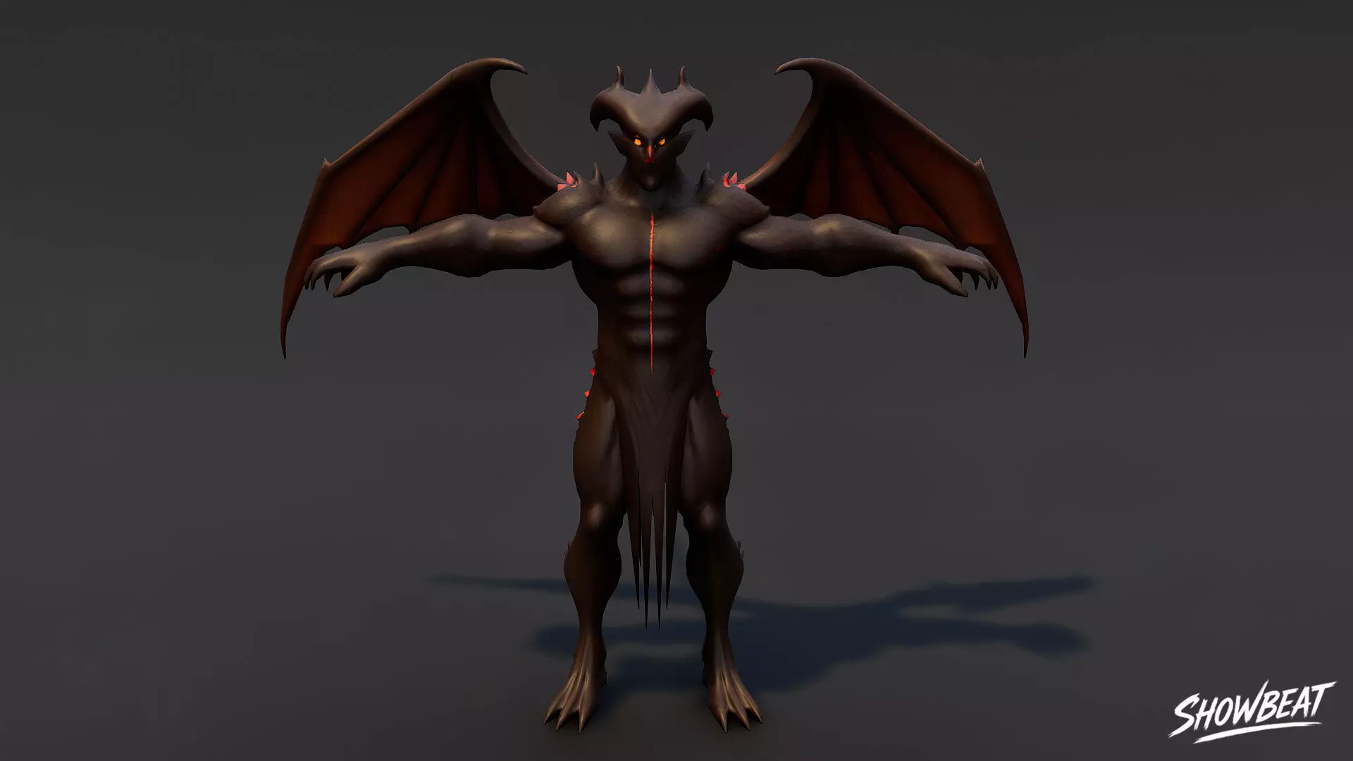 Complete Imp T-Pose Pack Low-poly 3D model_12