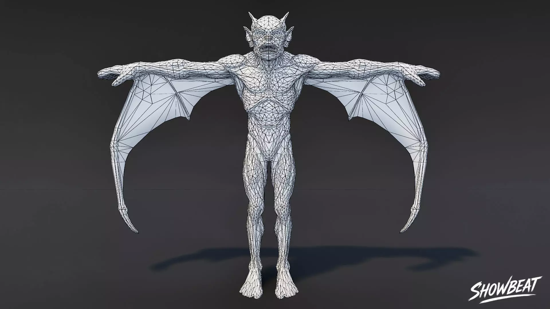 Complete Imp T-Pose Pack Low-poly 3D model_15