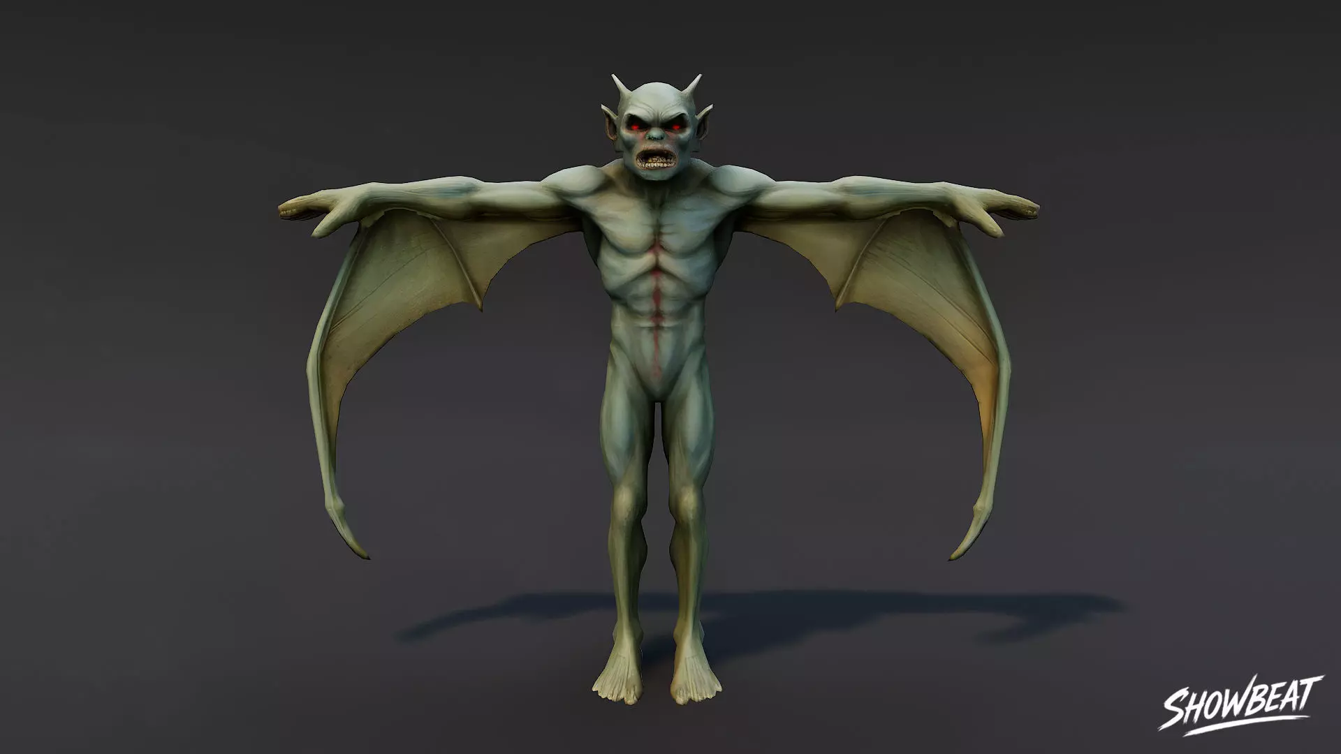 Complete Imp T-Pose Pack Low-poly 3D model_6