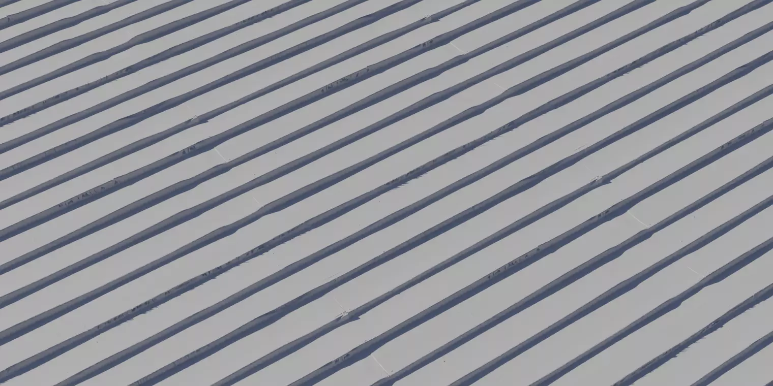 Concrete Ribbed Panels PBR Texture 4K  Texture_2