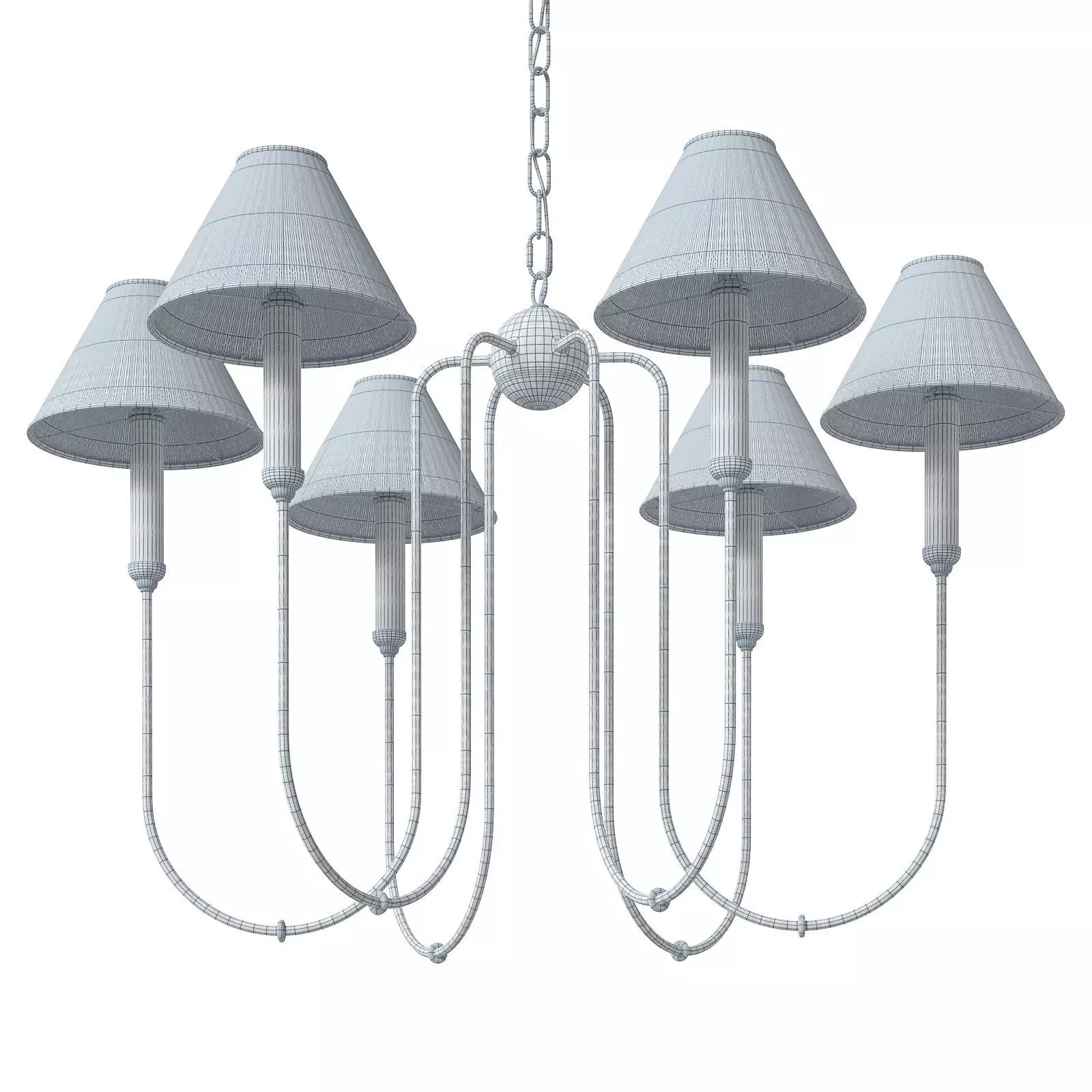 Shoppe Ingela chandelier 3D model_17