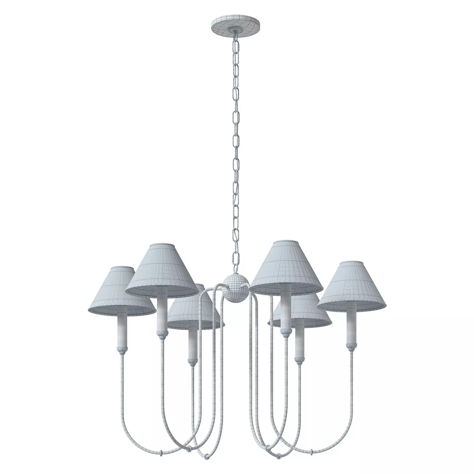 Shoppe Ingela chandelier 3D model_16