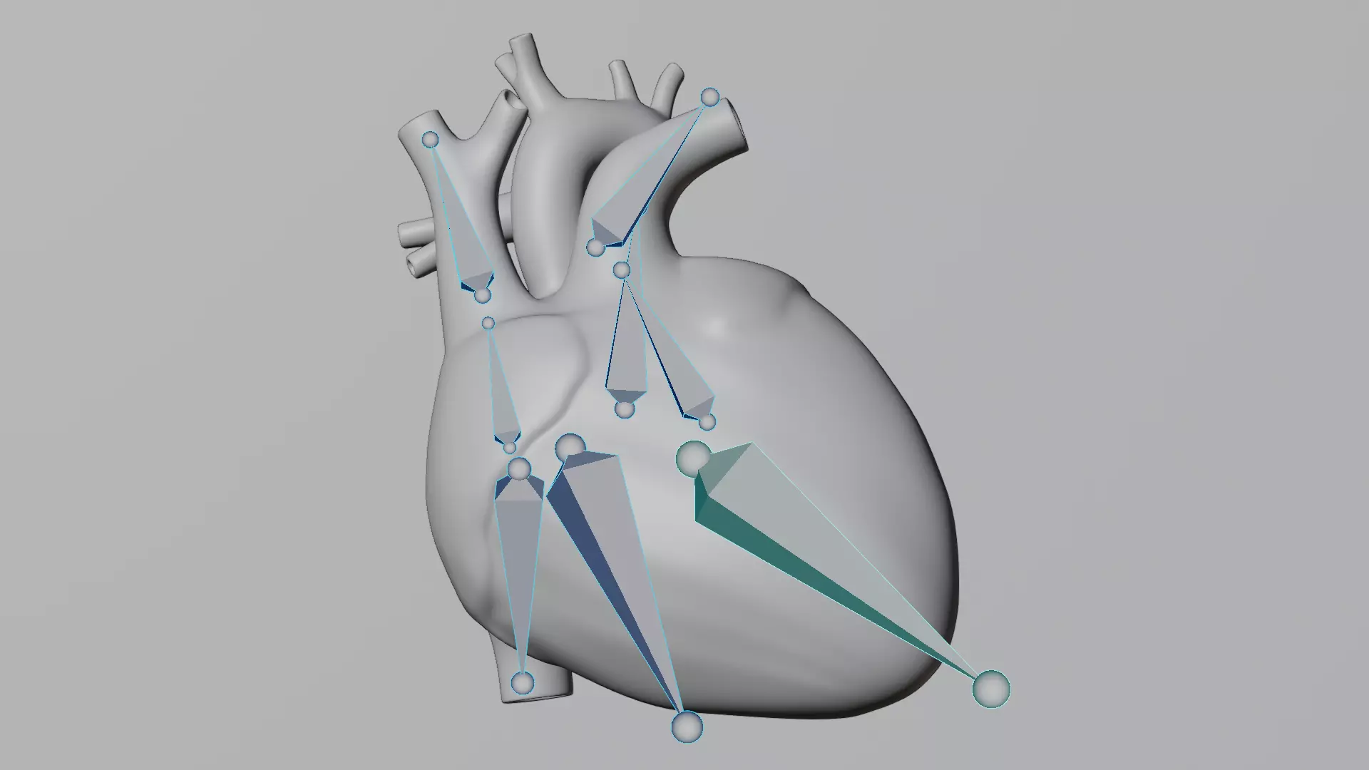 -Heart Animated- Low-poly 3D model_3