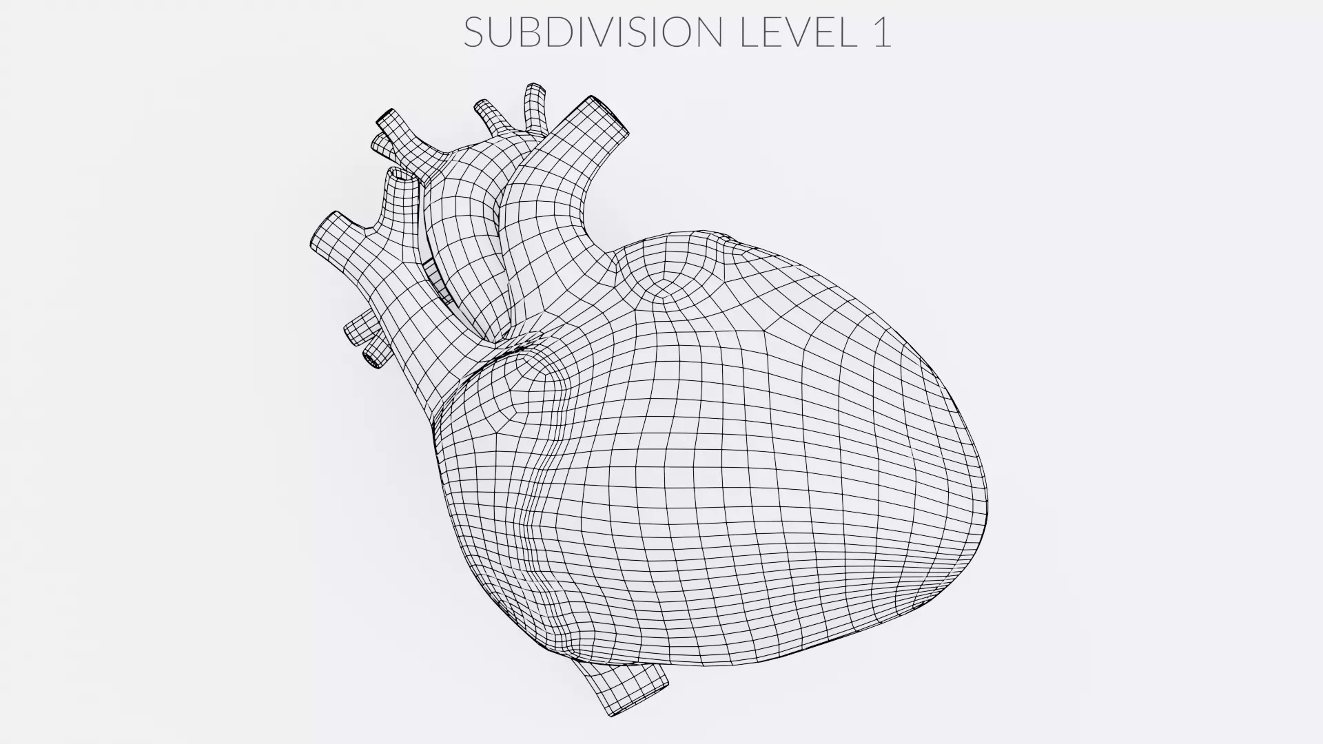-Heart Animated- Low-poly 3D model_15