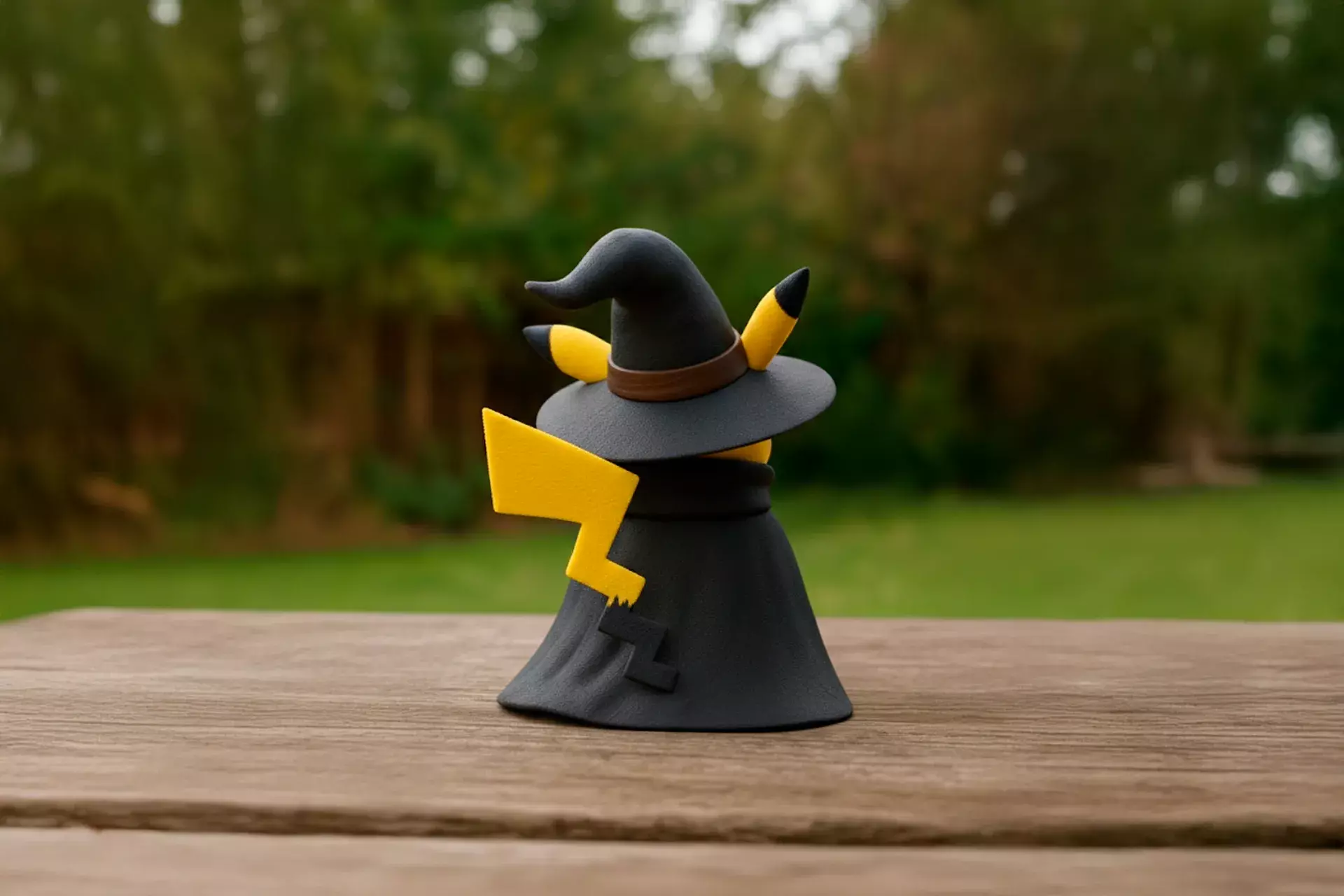 Halloween Wizard Mouse 3D print model_1