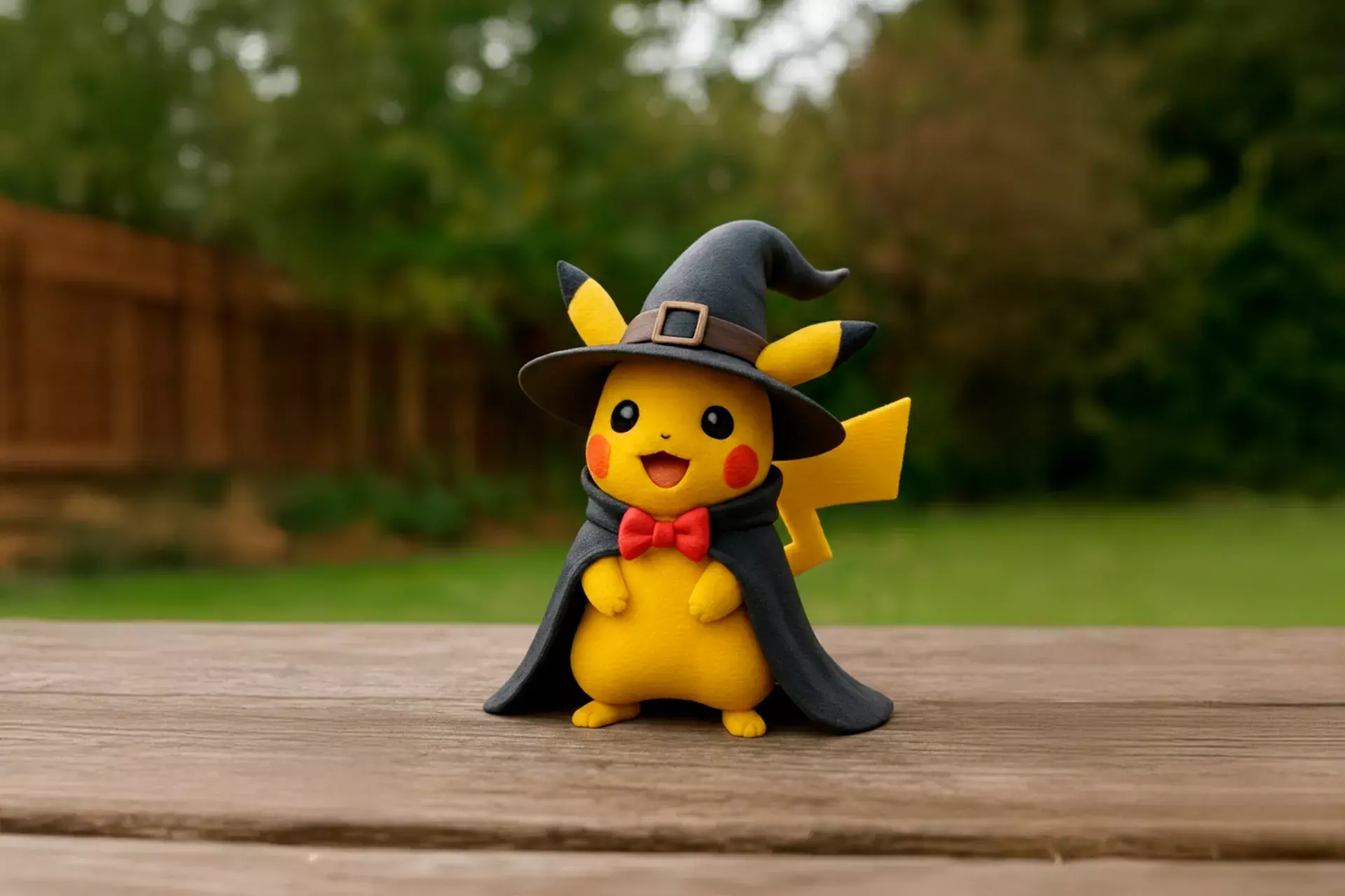 Halloween Wizard Mouse 3D print model_0