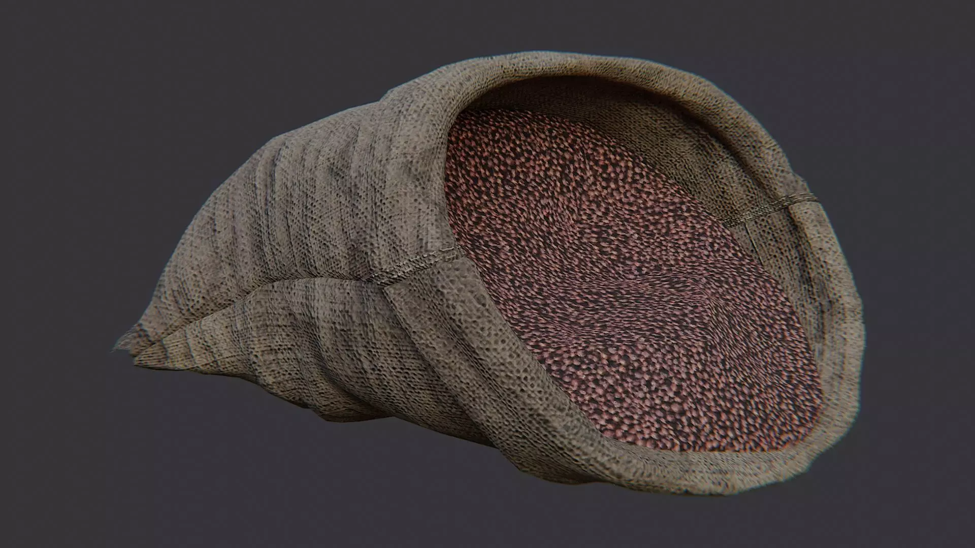 Spice Sack Peppercorns Low-poly 3D model_2