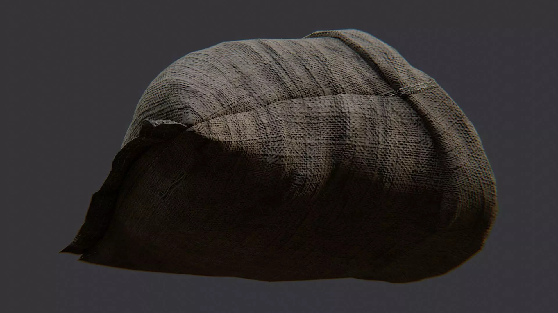 Spice Sack Peppercorns Low-poly 3D model_5