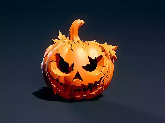 Sinister Jack O Lantern Pumpkin 3D print model Sinister Jack O Lantern Pumpkin 3D print model