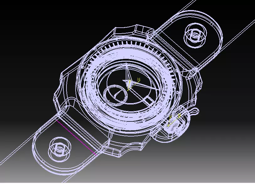 Wrist Watch V03 3D print model_31
