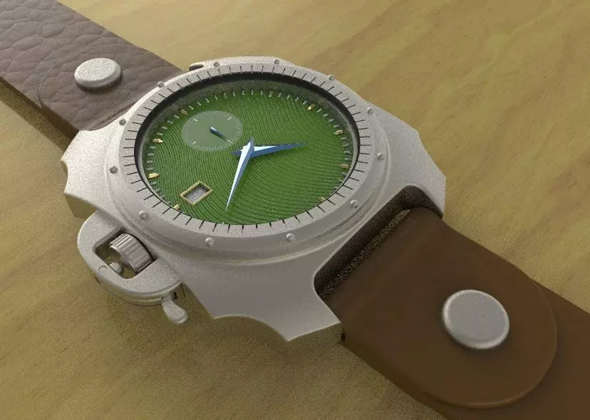 Wrist Watch V03 3D print model_48