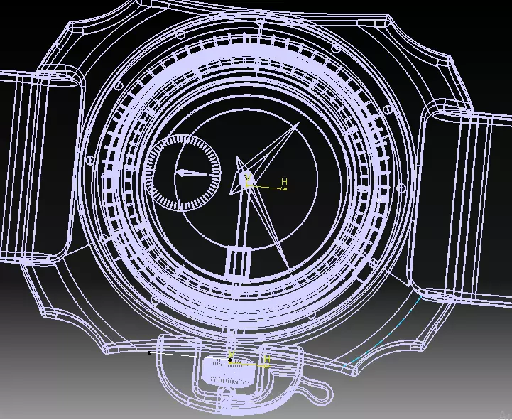 Wrist Watch V03 3D print model_19