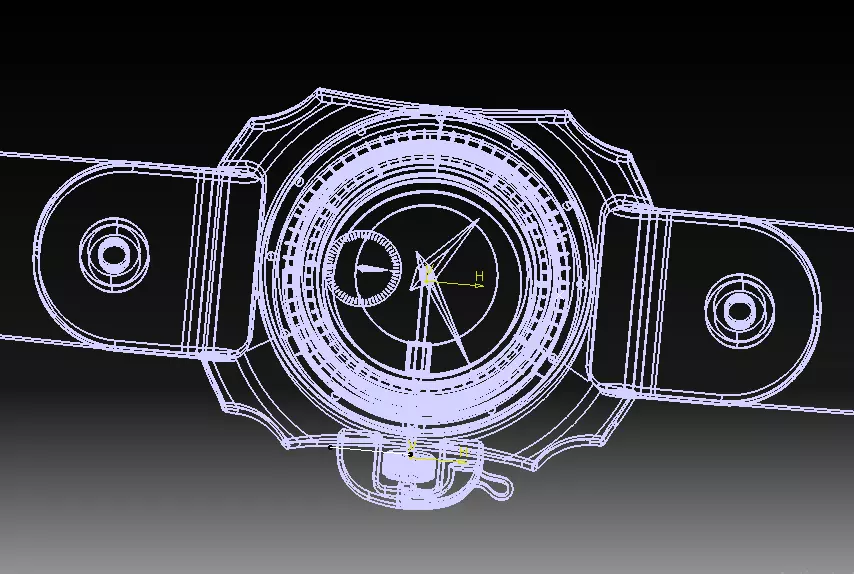 Wrist Watch V03 3D print model_17