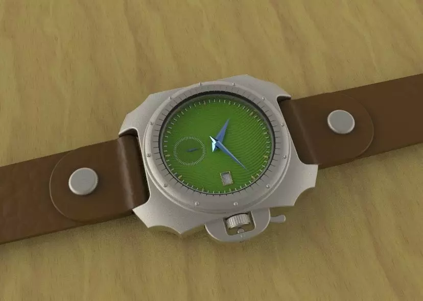 Wrist Watch V03 3D print model_44