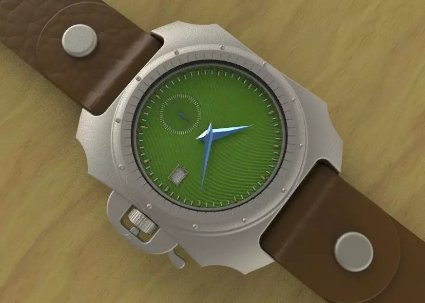 Wrist Watch V03 3D print model_47