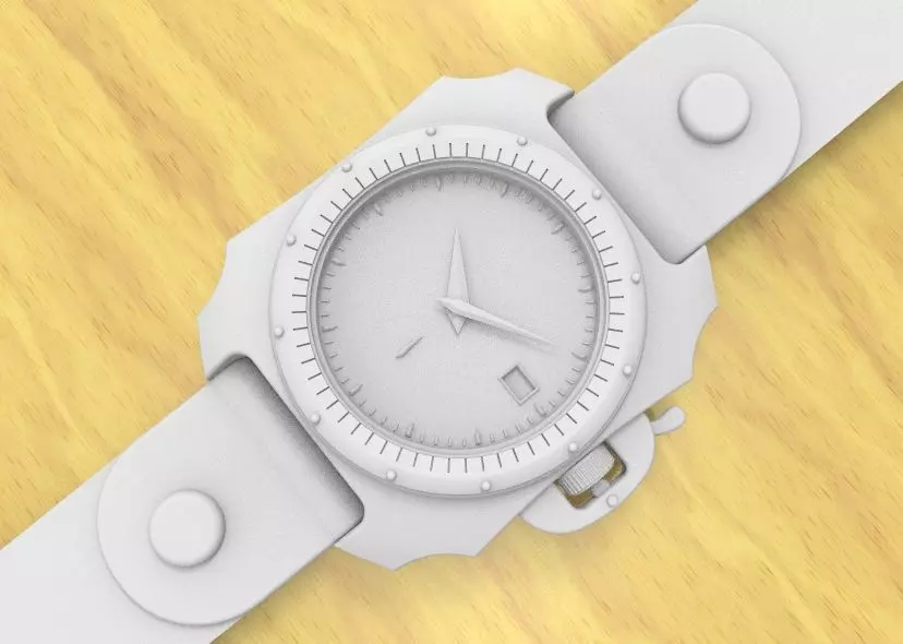 Wrist Watch V03 3D print model_2
