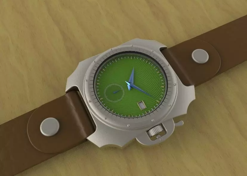 Wrist Watch V03 3D print model_43