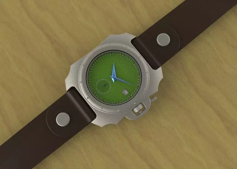 Wrist Watch V03 3D print model_40