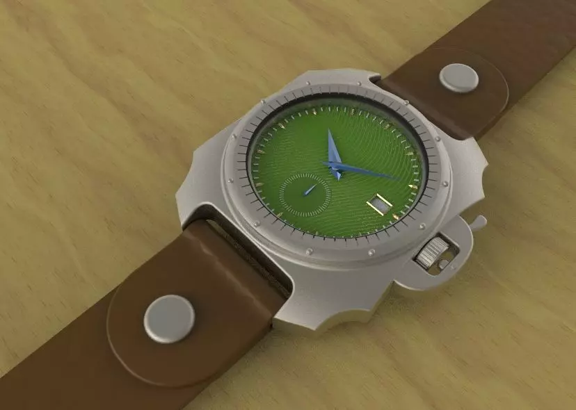 Wrist Watch V03 3D print model_45