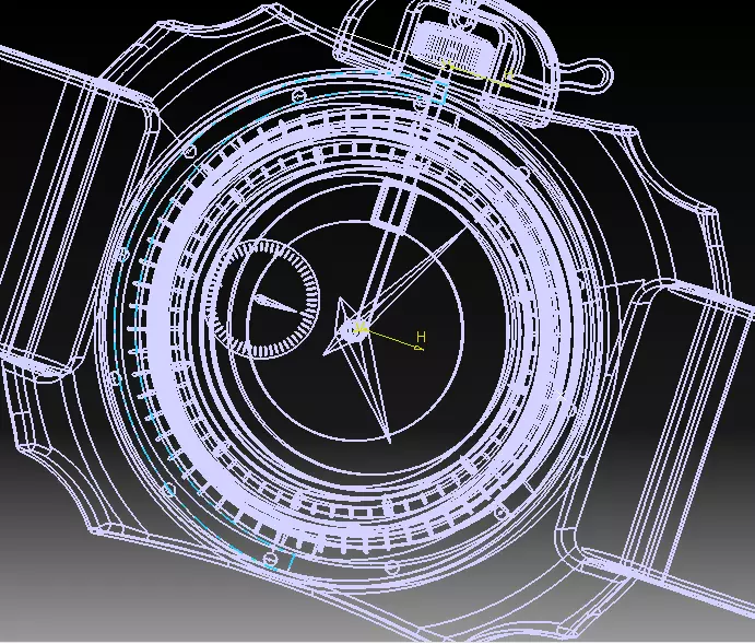 Wrist Watch V03 3D print model_21