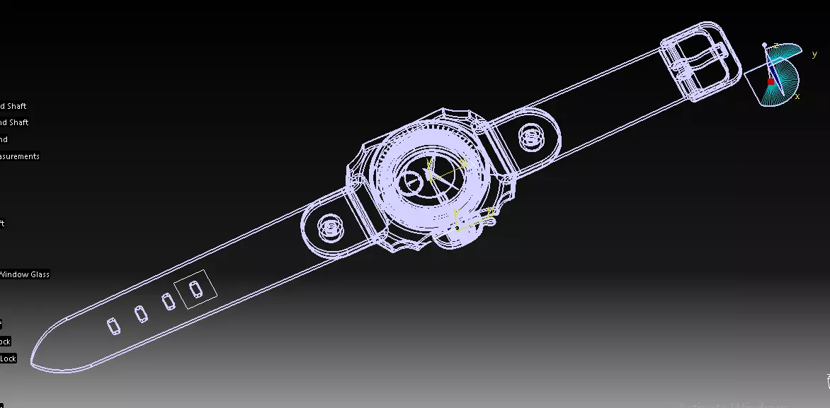 Wrist Watch V03 3D print model_7