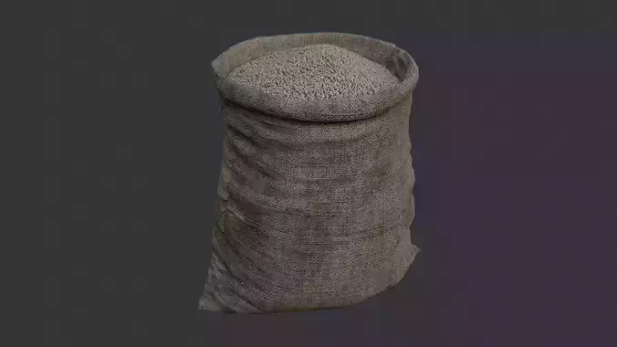 Tall Spice Sack Burlap Bag