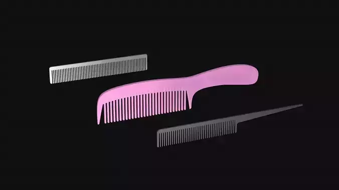 Three Hair Combs