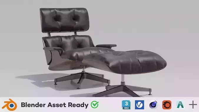 Eames Lounge Chair Editable