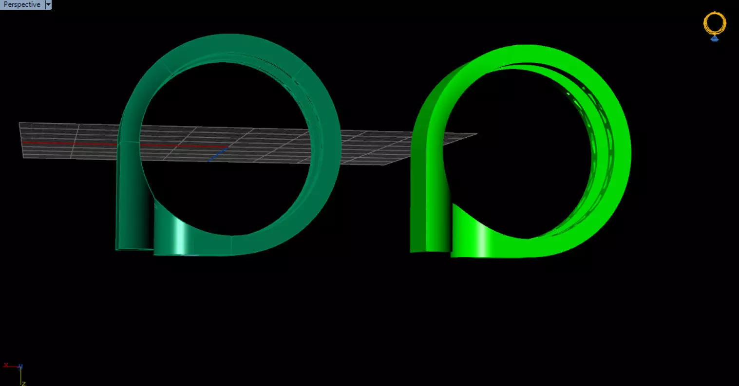 modern geometric ring 3D print model_54