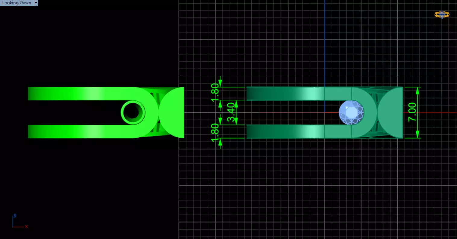 modern geometric ring 3D print model_5