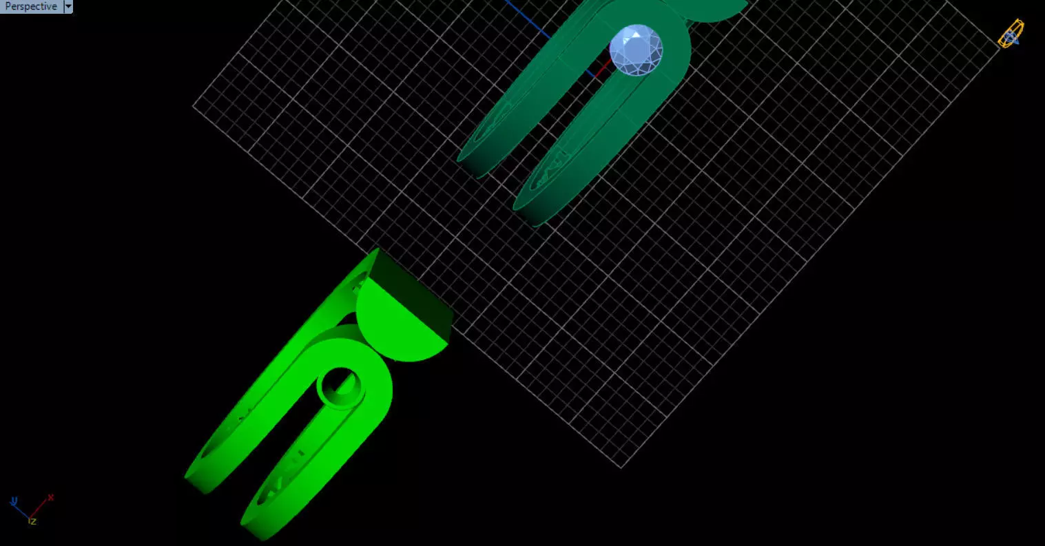 modern geometric ring 3D print model_29