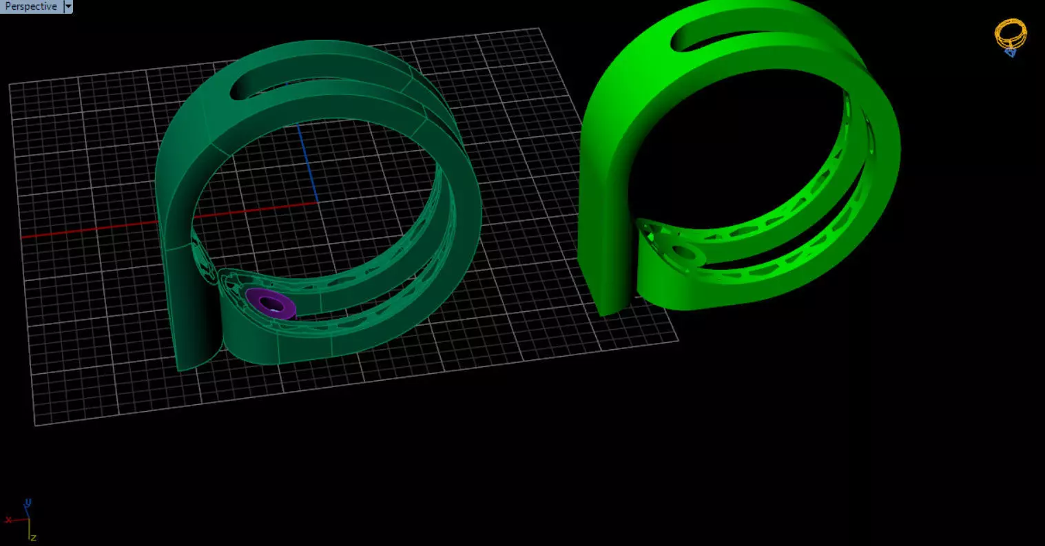 modern geometric ring 3D print model_56