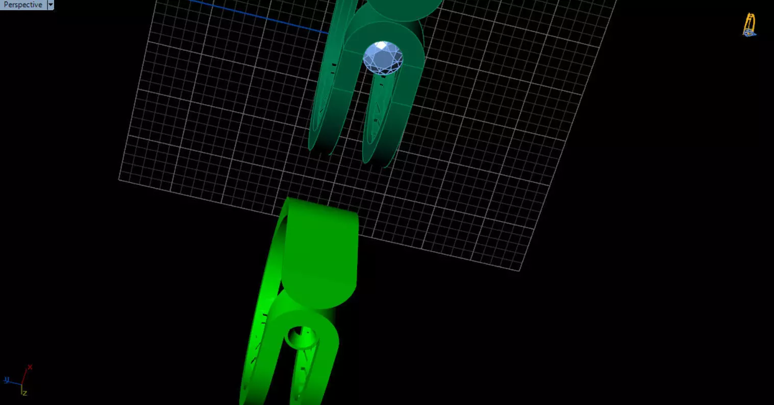 modern geometric ring 3D print model_27