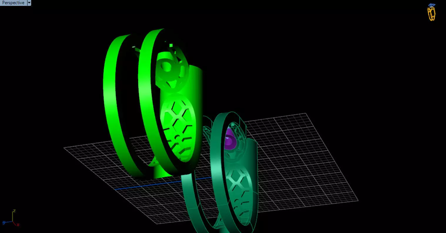 modern geometric ring 3D print model_38