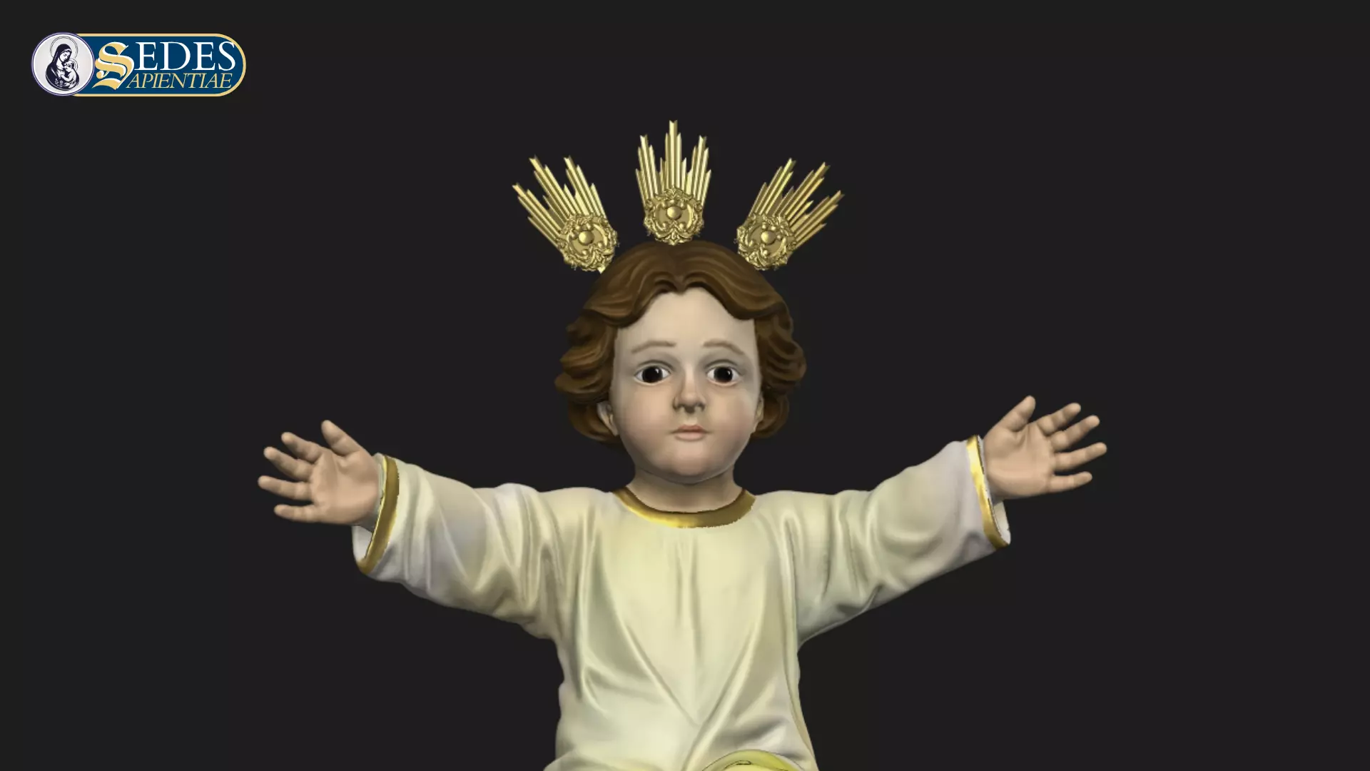 Baby Jesus in the Manger - Catholic Art 3D print model_0