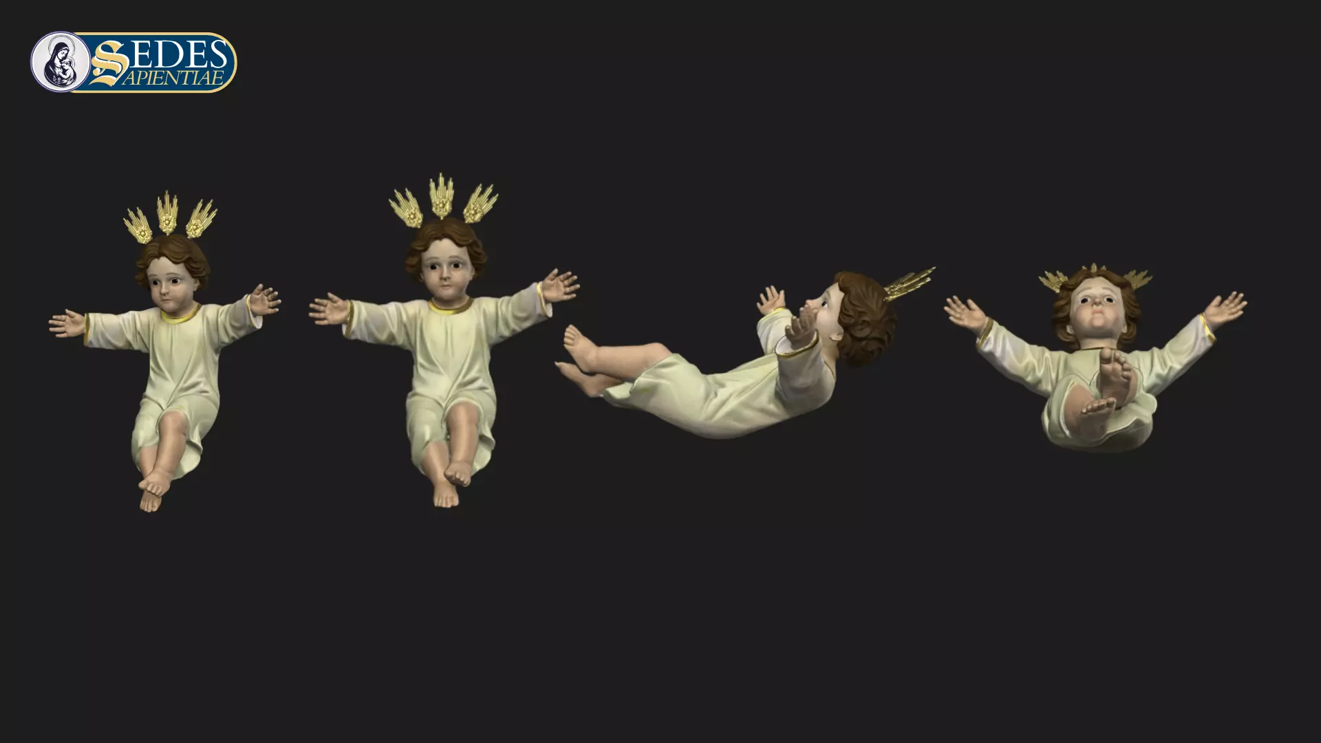 Baby Jesus in the Manger - Catholic Art 3D print model_5