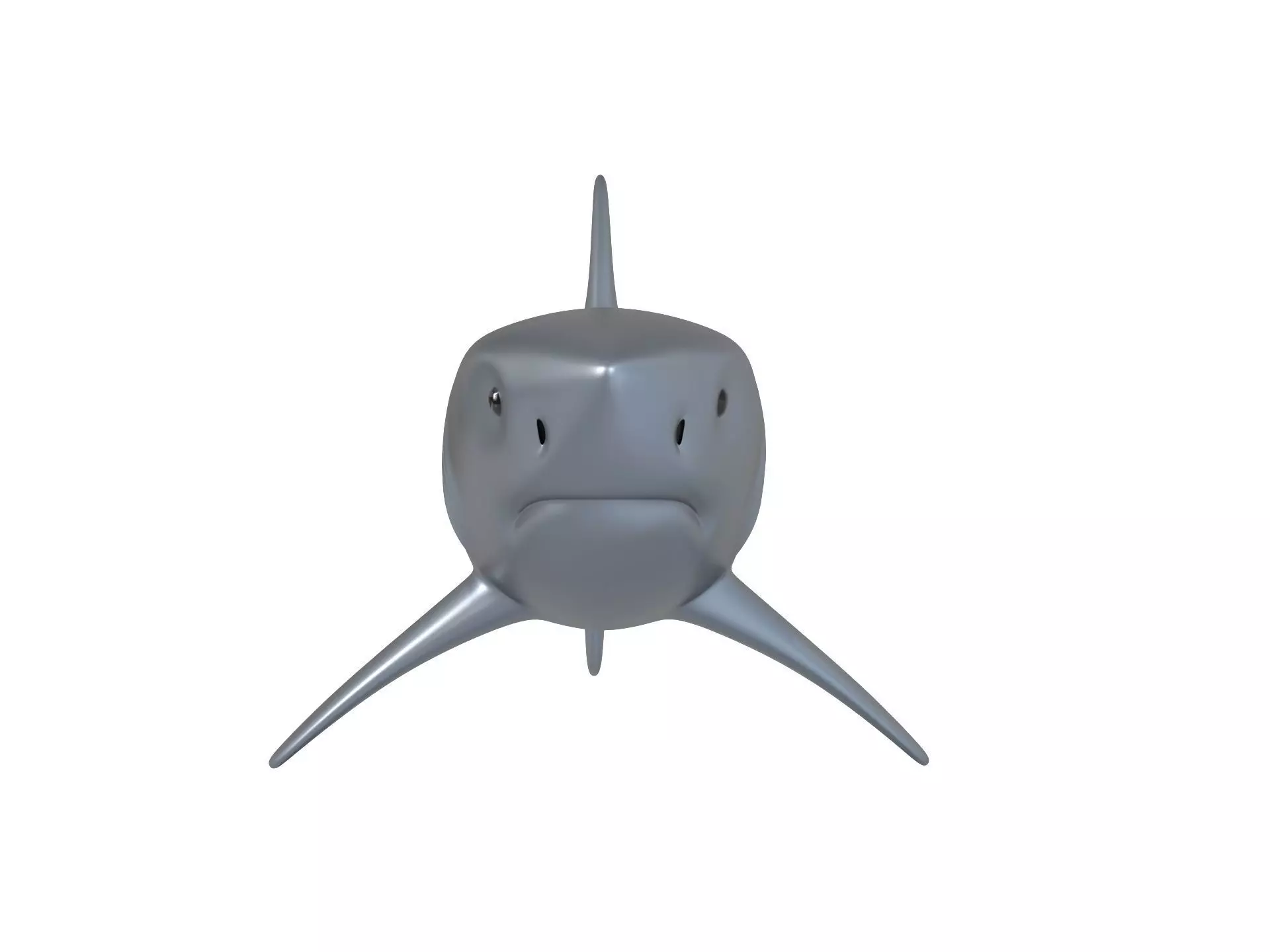 Shark 3D print model_6