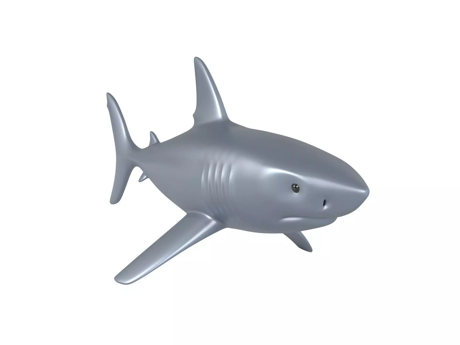 Shark 3D print model_5