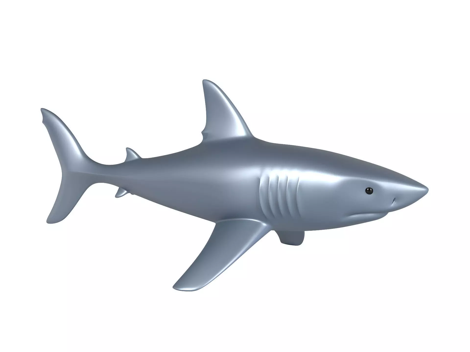 Shark 3D print model_0