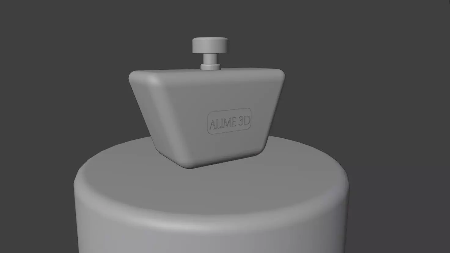 Luxury 3D Perfume Bottle Realistic Glass Product Visualization 3D model_2