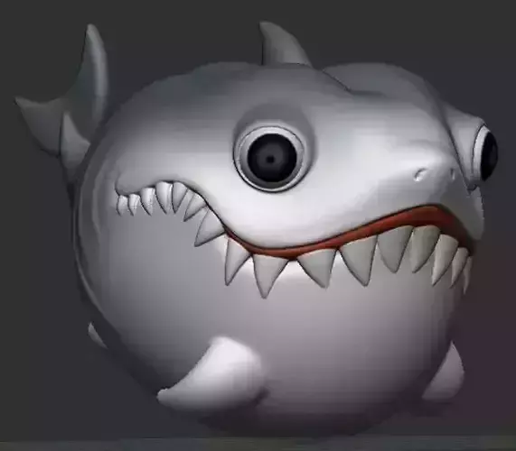 Fat Shank statue 3D print model