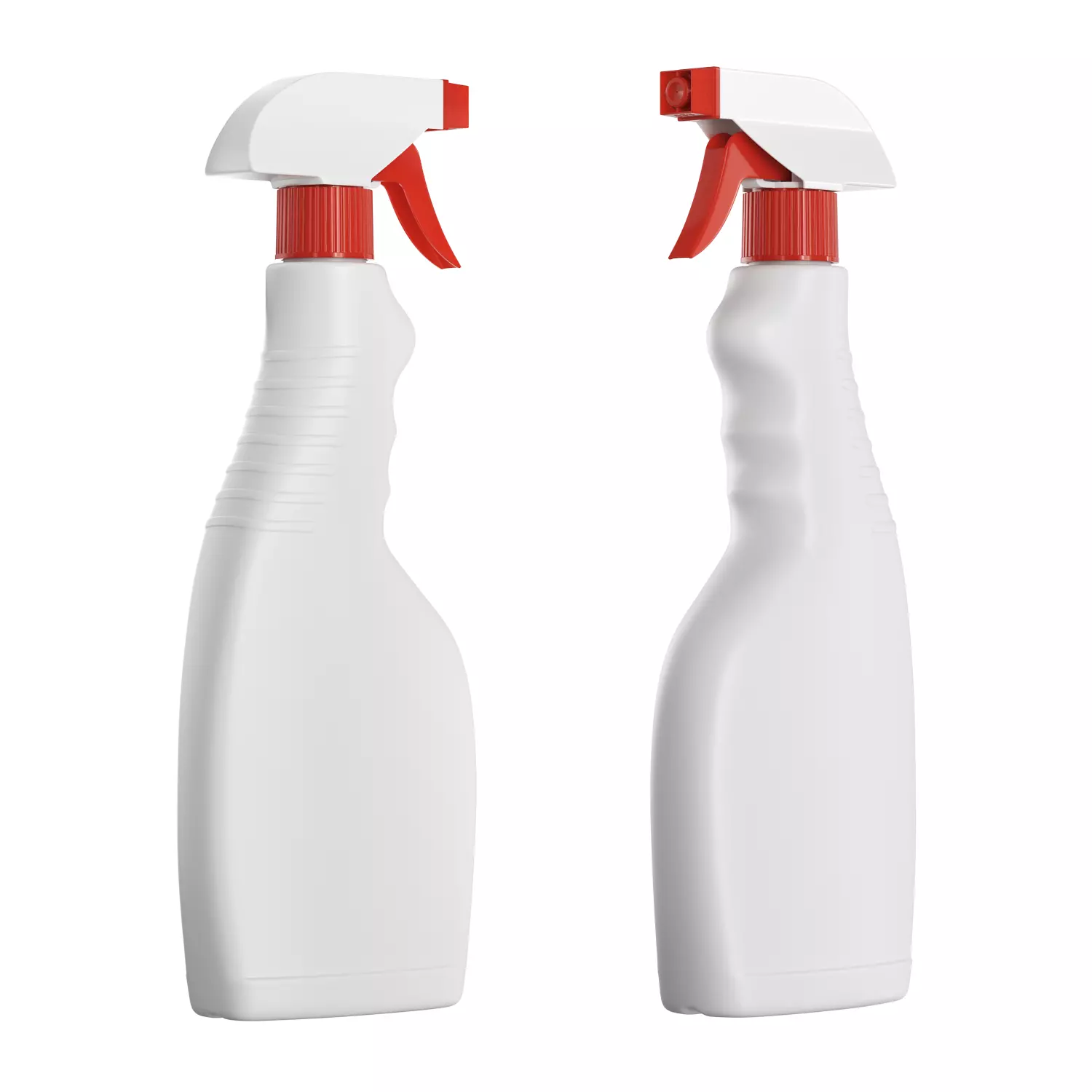 Bottle with trigger 3D model_0